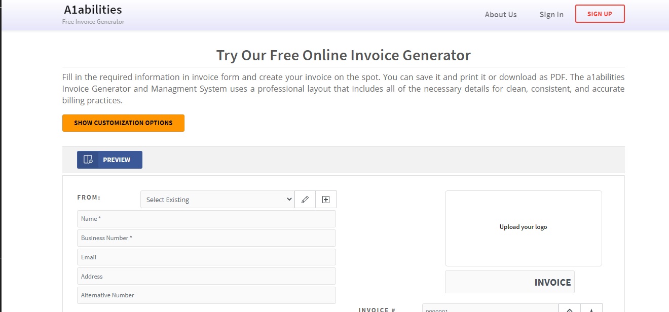 A1invoice